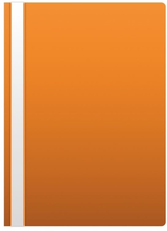 Rychlovazač A4 PP oranžový - standard, 10 ks