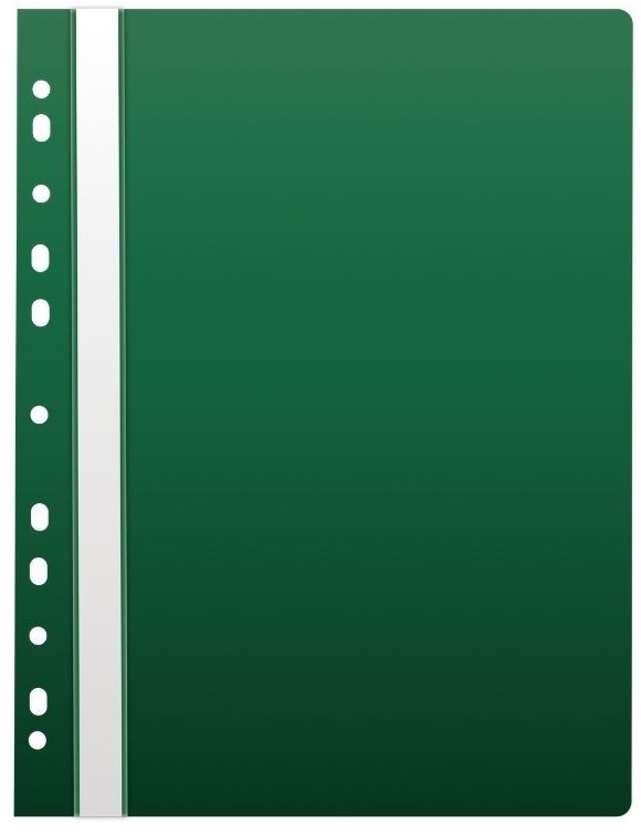 Rychlovazač A4 PP zelený - eurozávěs, 10 ks