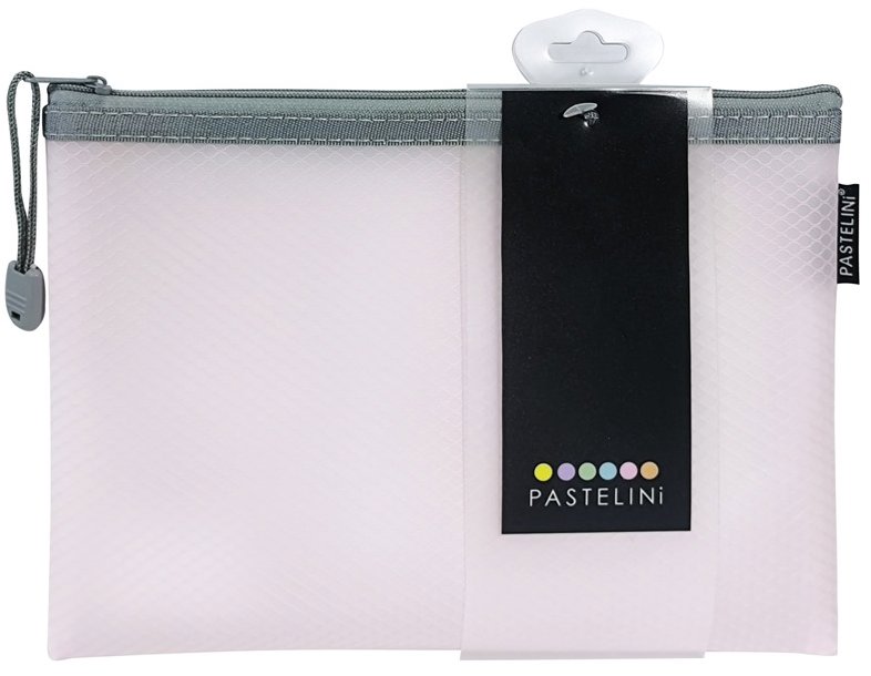 Karton P+P Pastelini obálka se zipem síťovaná A5 růžová