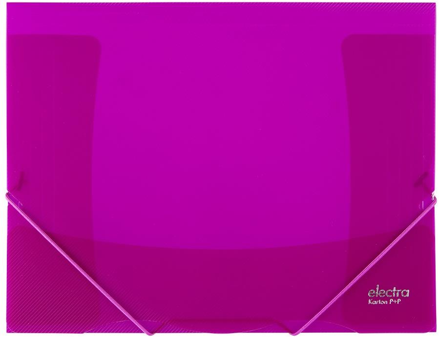 Karton P+P Sloha s gumou - ELECTRA růžová