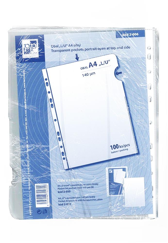 Karton P+P - Prospektový obal A4