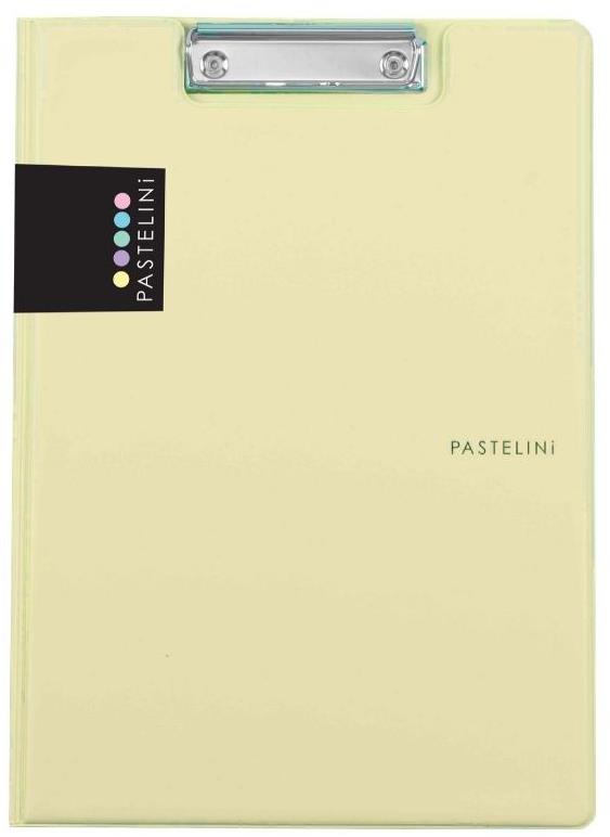 Karton P+P Dvojdeska A4 plast PASTELINI žlutá