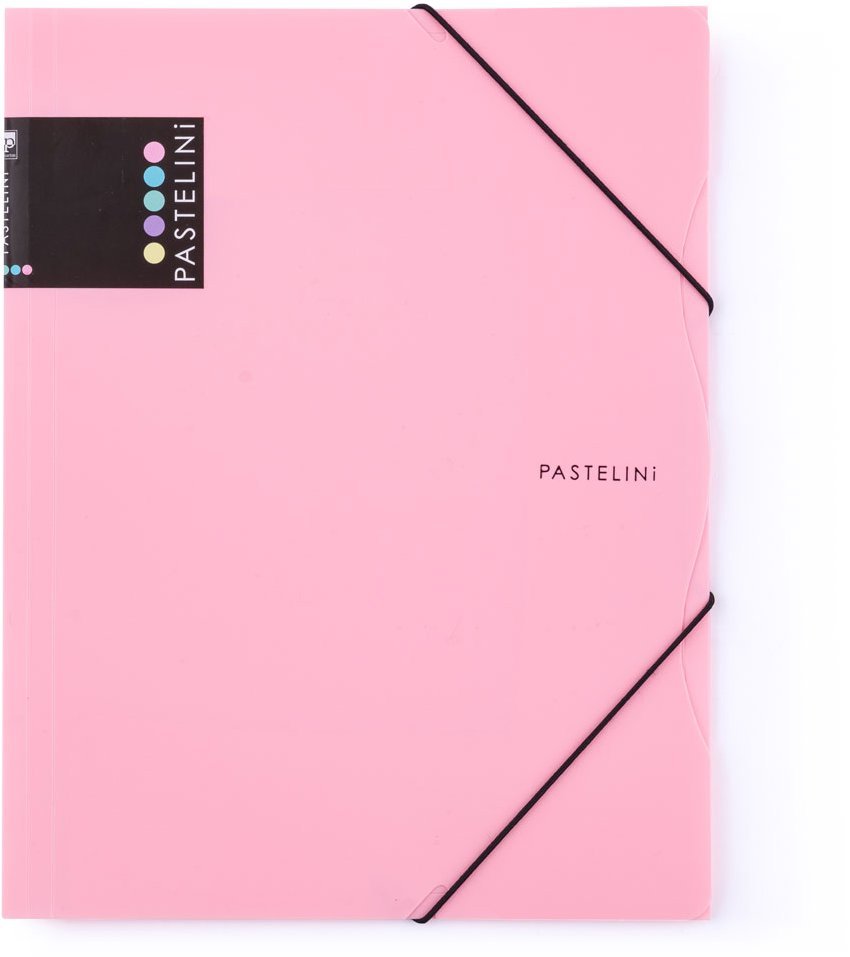 KARTON P+P Pastelini sloha s gumou A4 PP růžová
