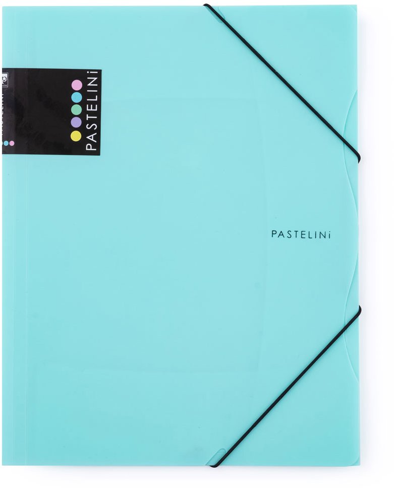 KARTON P+P Pastelini sloha s gumou A4 PP zelená