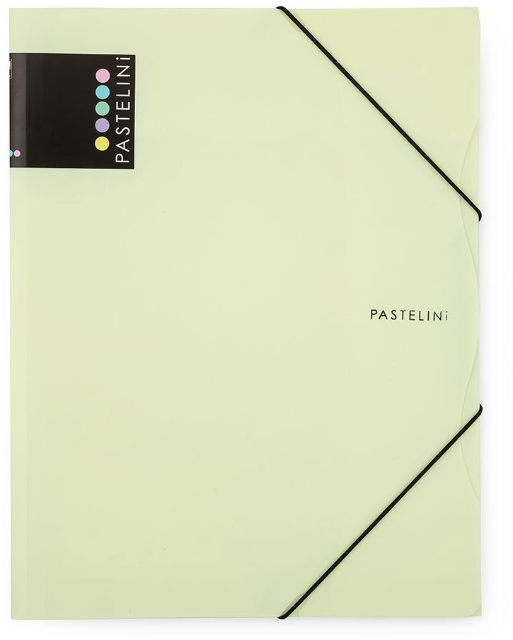 KARTON P+P Pastelini sloha s gumou A4 PP žlutá