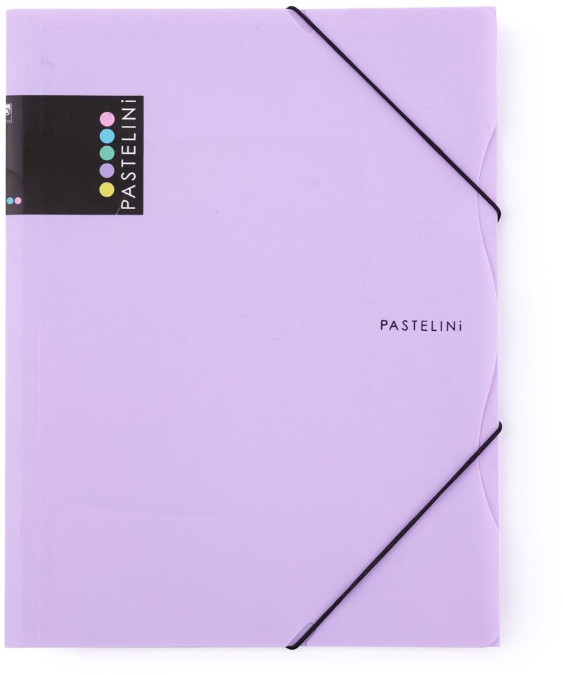 KARTON P+P Pastelini sloha s gumou A4 PP fialová