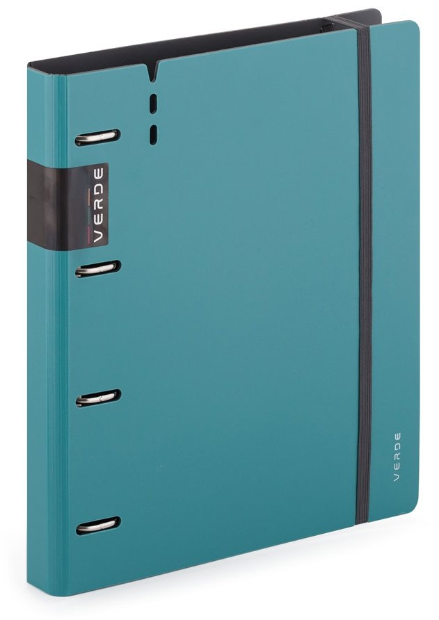 Karton P+P Verde A4 pěna 4kroužkové D30 milano