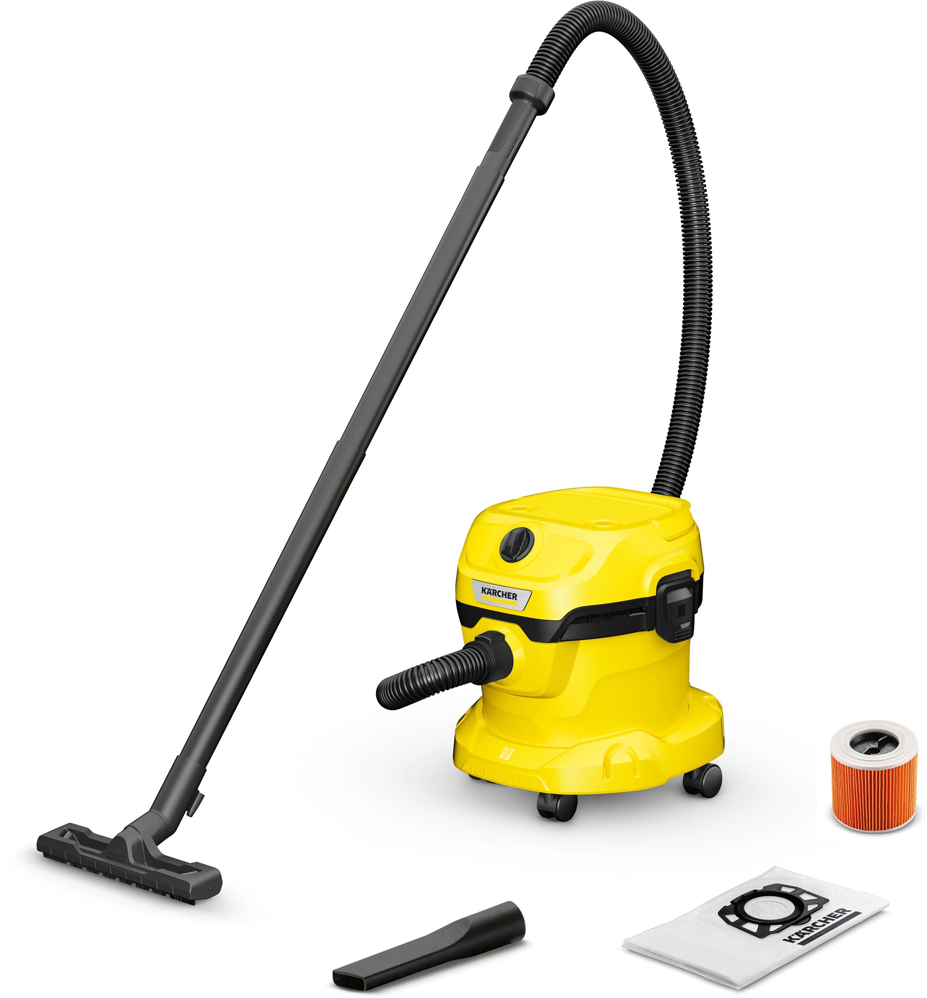 Kärcher WD 2 Plus V-12/4/18 C s patronovým filtrem