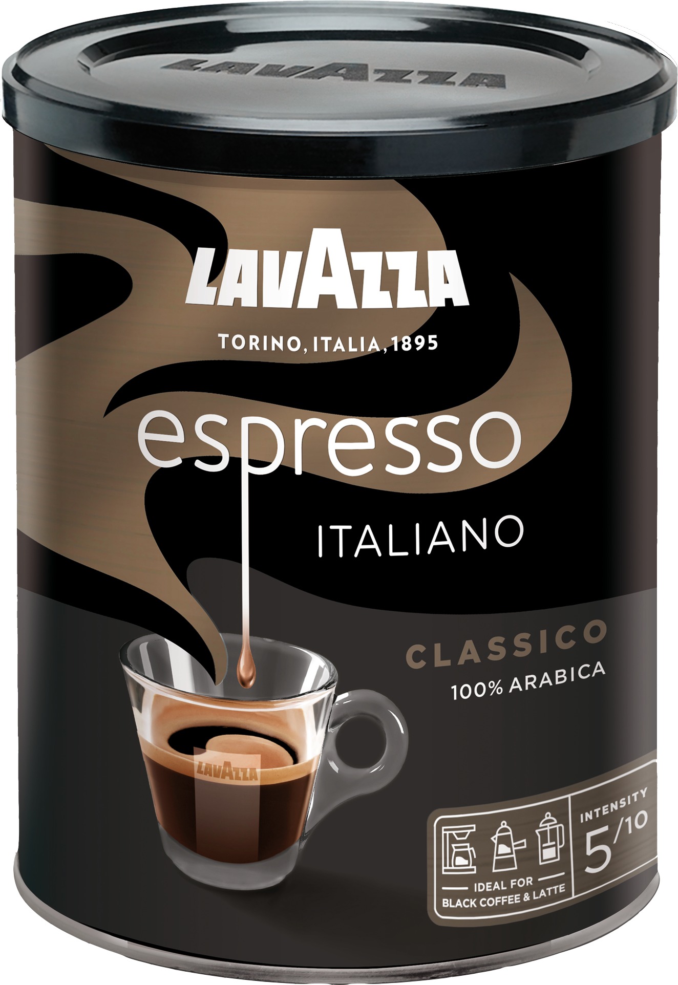 Lavazza Caffe Espresso, mletá, 250g