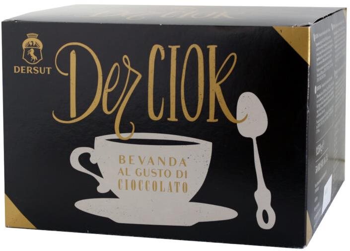 Dersut Horká čokoláda DerCiok - porce 25 g / balení 50 ks