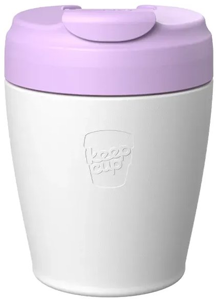 KeepCup Commuter Termohrnek White Lilac S 227 ml