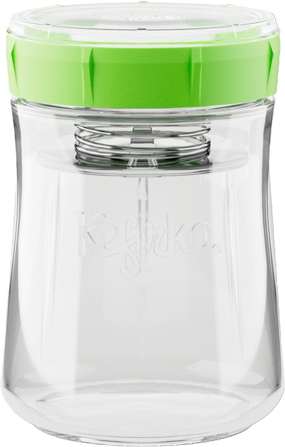 Kefirko Fermentor zeleniny 900 ml, zelený