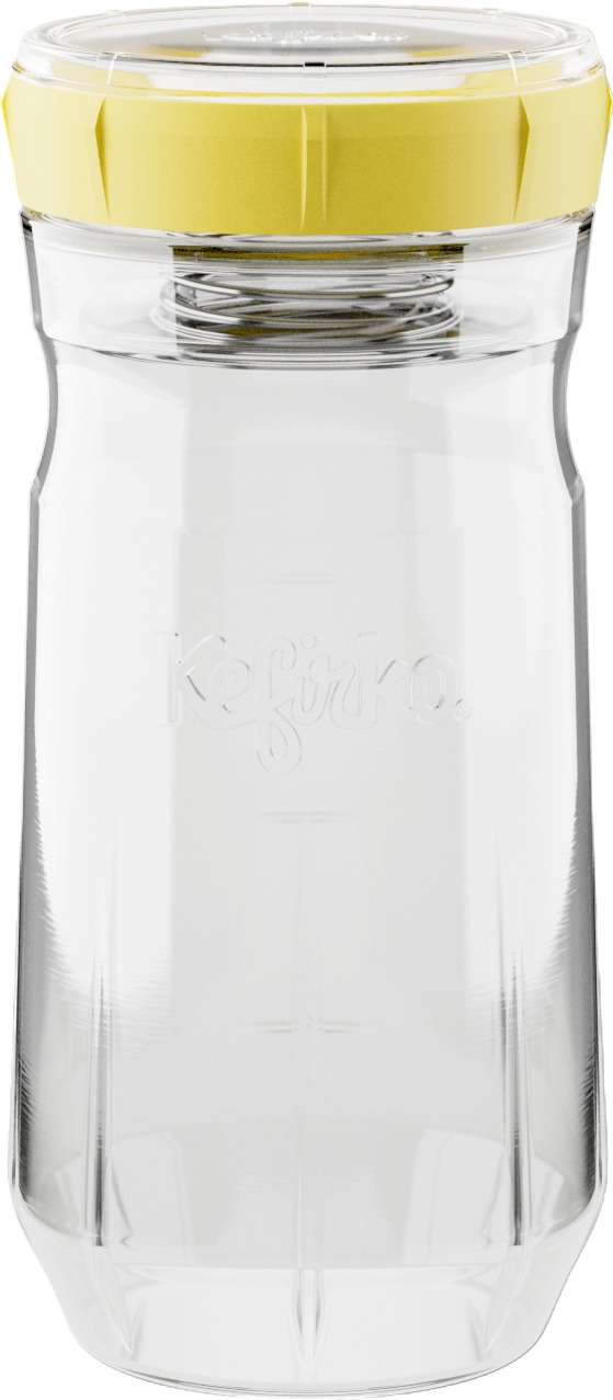 Kefirko Fermentor zeleniny 1400 ml, žlutý