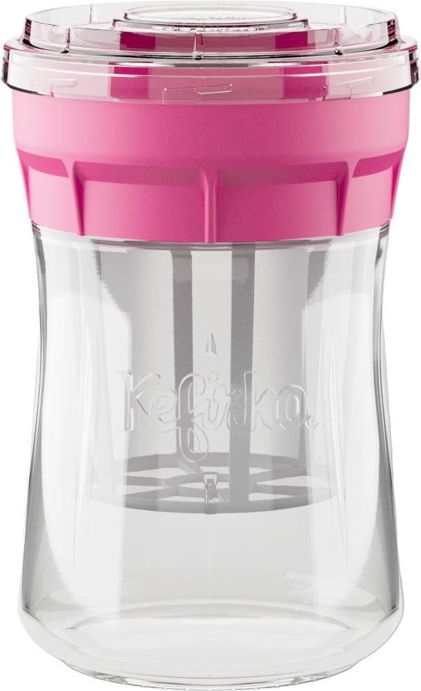 Kefirko Výrobník sýra 900 ml, růžový