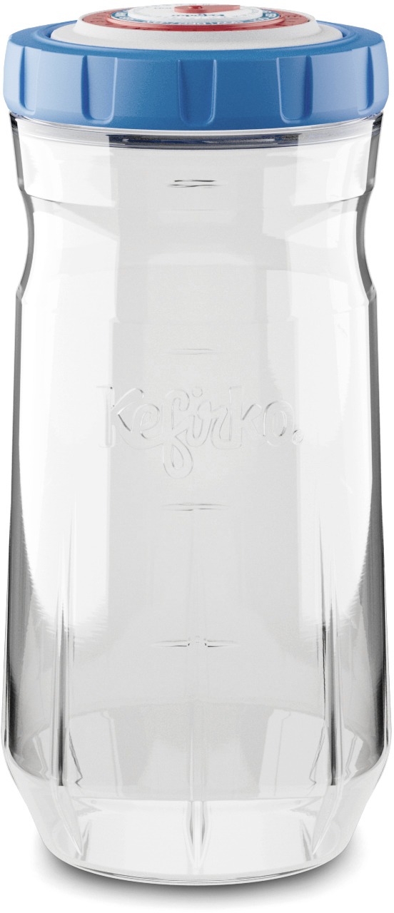 Kefirko Skladovací nádoba, 1400 ml, modrá