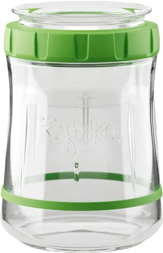 Kefirko Fermentor kváskového těsta, objem 900 ml, zelený
