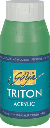 KREUL TRITON SOLO GOYA, permanentní zelená, 750 ml