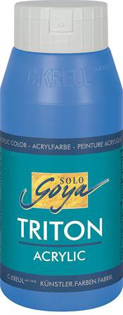 Kreul Triton Solo Goya, primární modrá, 750 ml