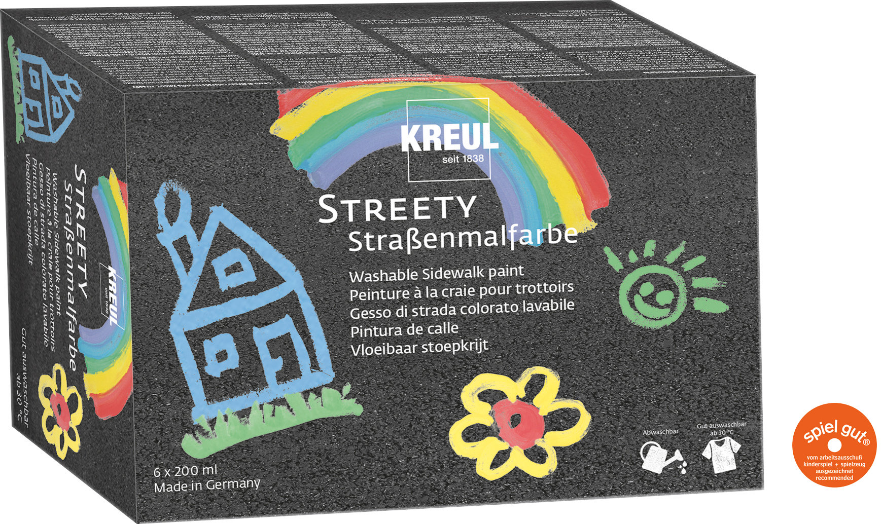 Kvalitní a trvanlivé barvy od renomovaného výrobce Kreul.