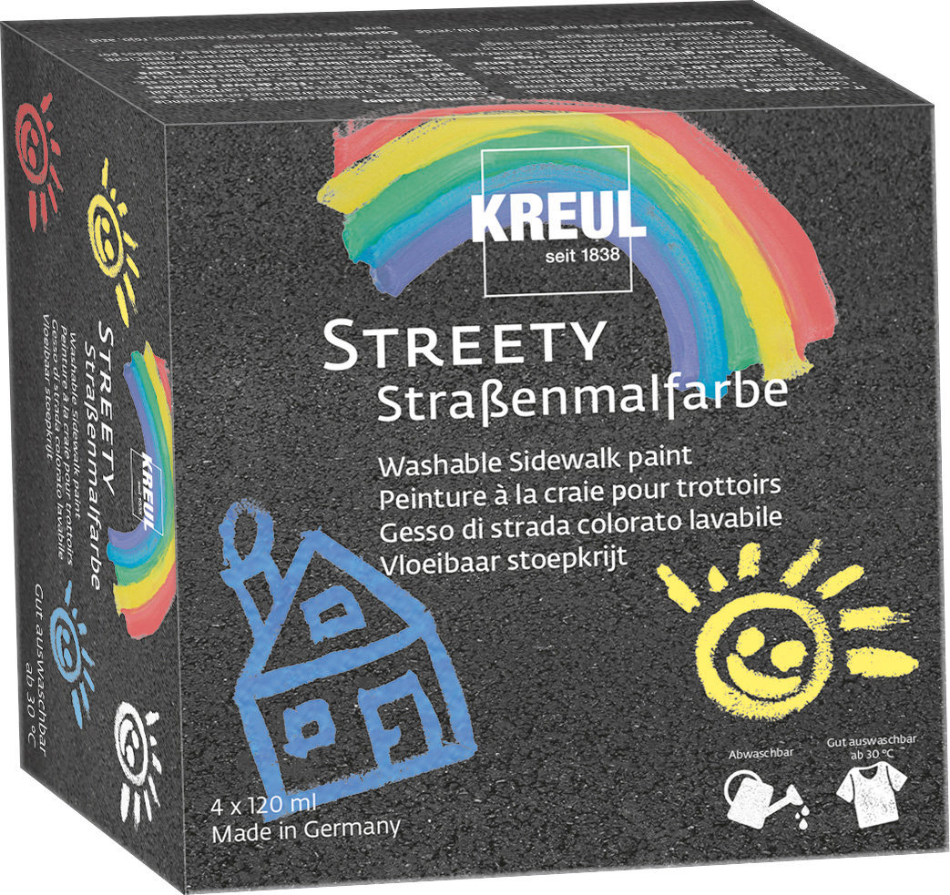 KREUL Streety tekuté 4 x 120 ml