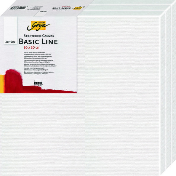 KREUL Basic Line 40 x 50 cm - sada 3 ks