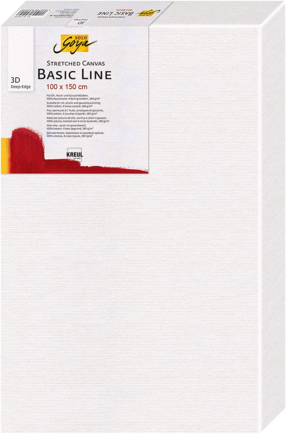 KREUL 3D Basic Line plátno 80 x 80 cm pro malbu