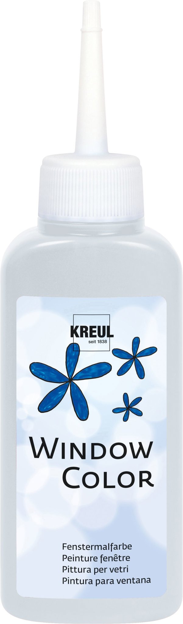 KREUL Window Color, Crystal Clear, 80 ml
