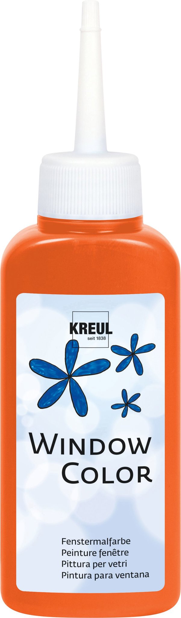 KREUL Window Color, Orange, 80 ml