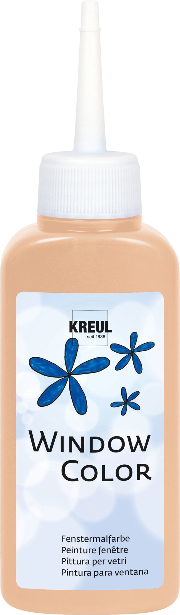 KREUL Window Color, Peach Pink, 80 ml