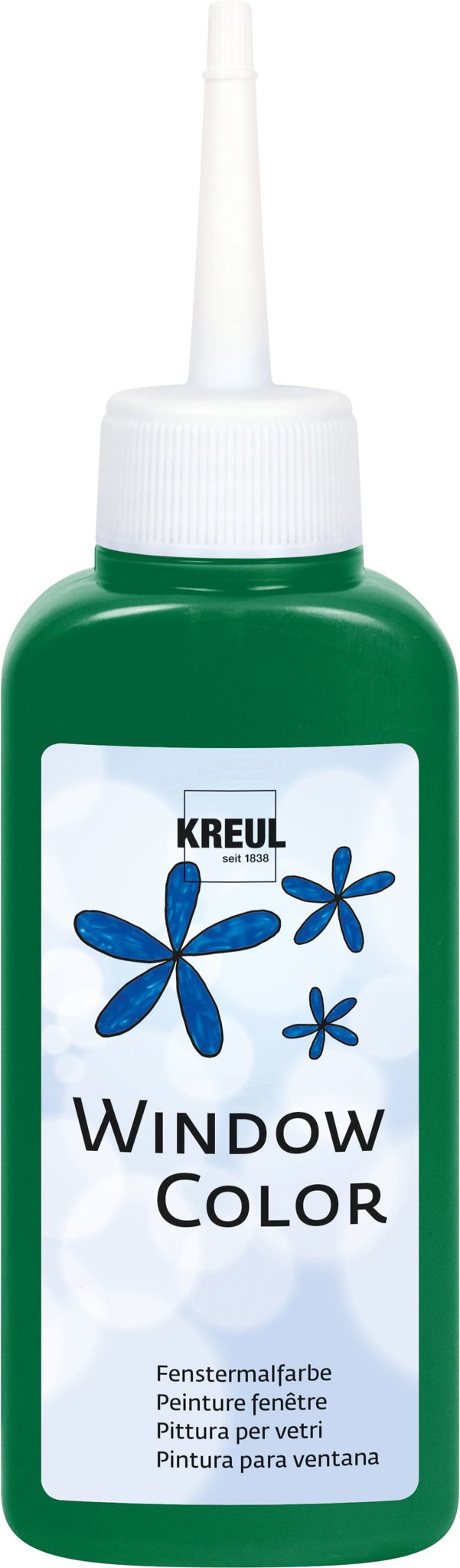 KREUL Window Color, Dark Green, 80 ml