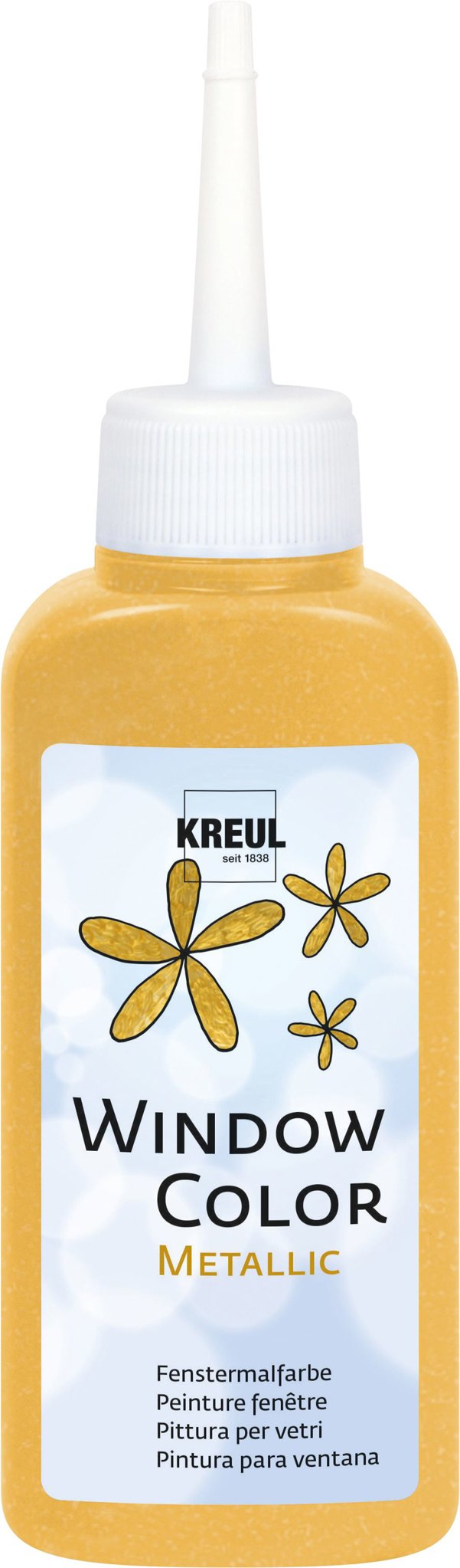 KREUL Window Color, Gold, 80 ml