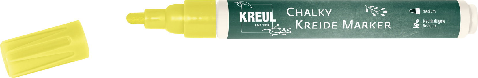 KREUL křídový, medium, neonově žlutý