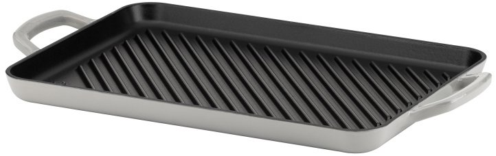 KELA Grilovací deska litinová CALIDO 35 × 25 cm šedá