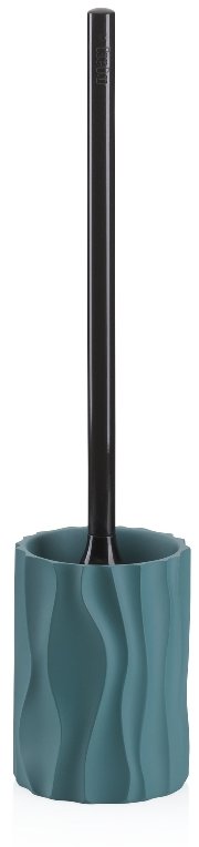 KELA Toaletní souprava Merida polyresin petrolejová 43 cm × 10 cm