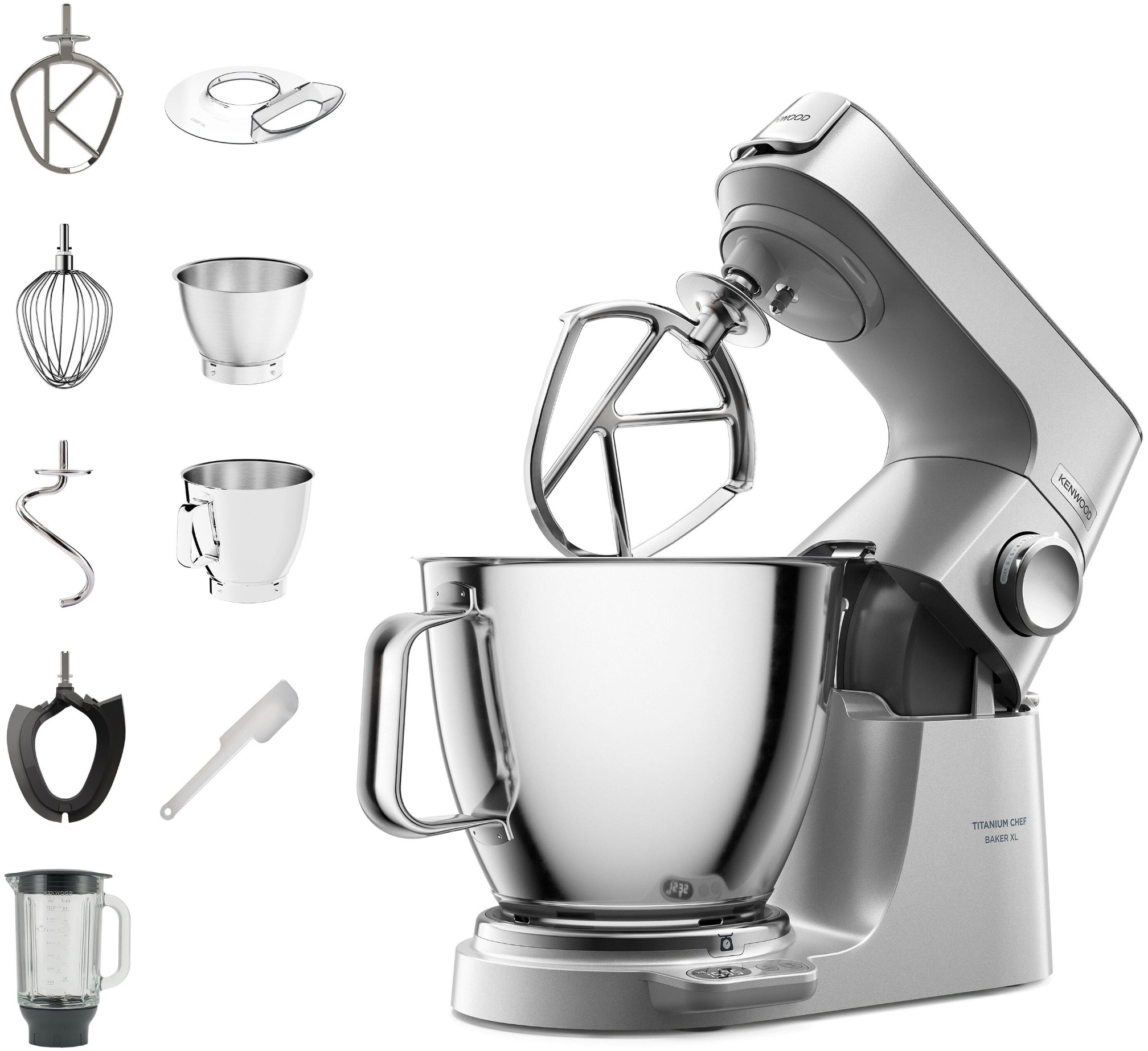 Kenwood KM Titanium Chef Baker XL KVL85.124SI