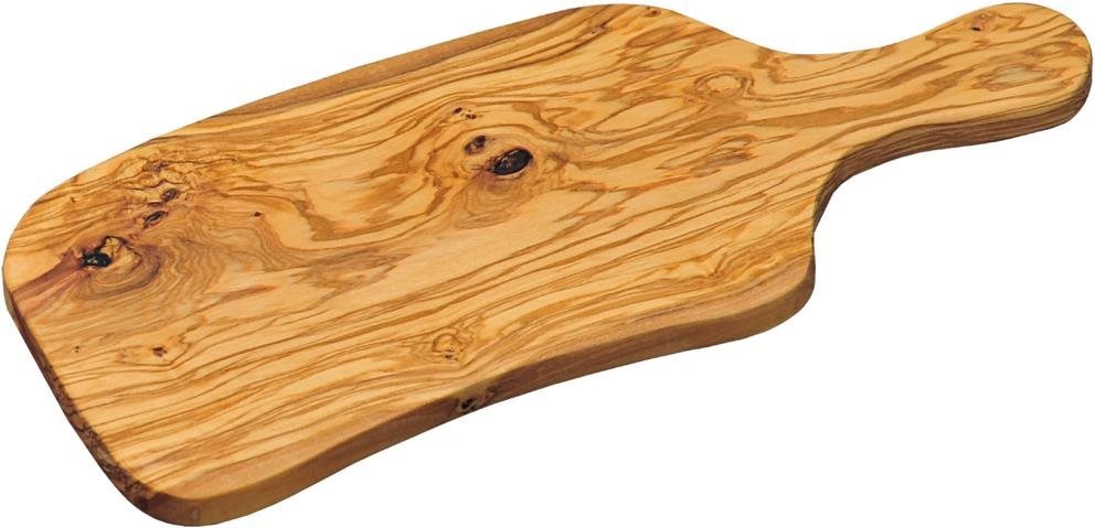 KESPER Prkénko na krájení a servírování, 39 × 16,5 × 1,6 cm, olivové dřevo