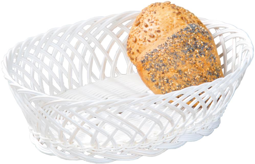 KESPER Košík na chléb a ovoce, 23,5 × 8,5 × 31 cm, bílý