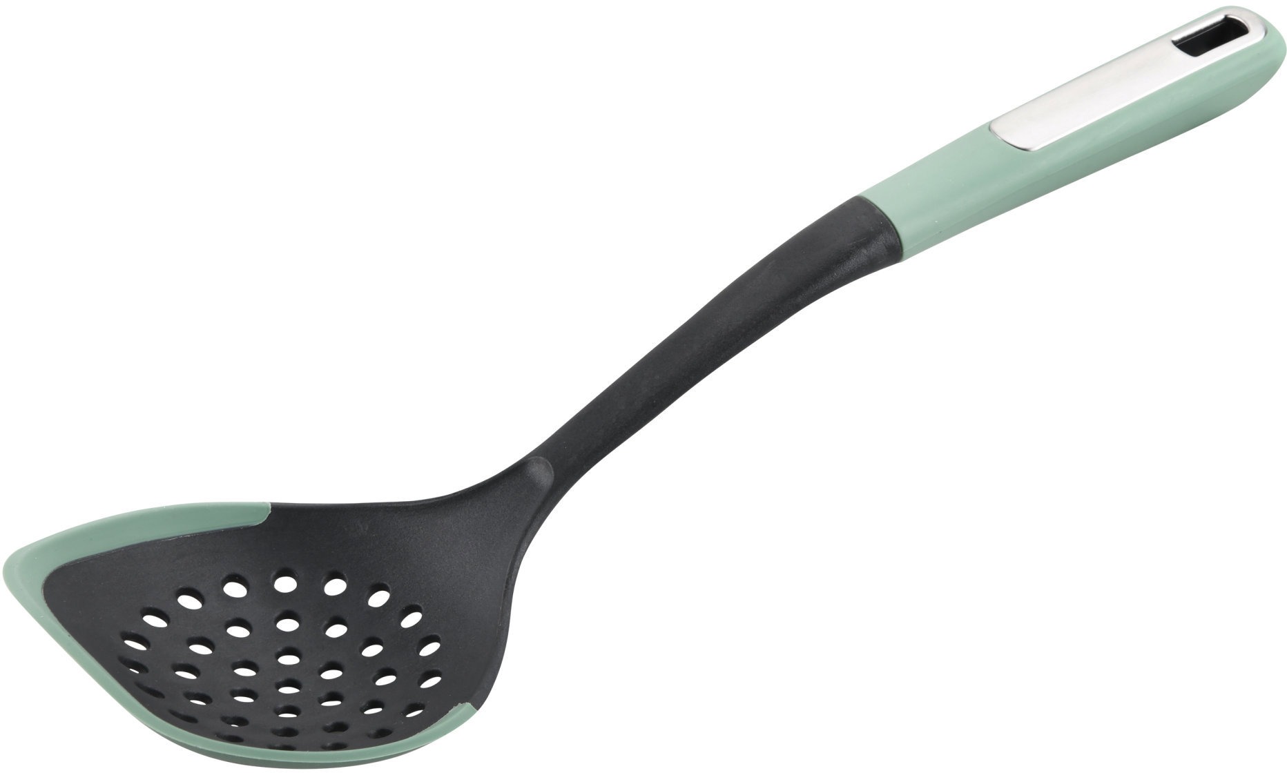 Kesper Pěnovačka s otvory se silikonovým okrajem 35,5 cm, zelená