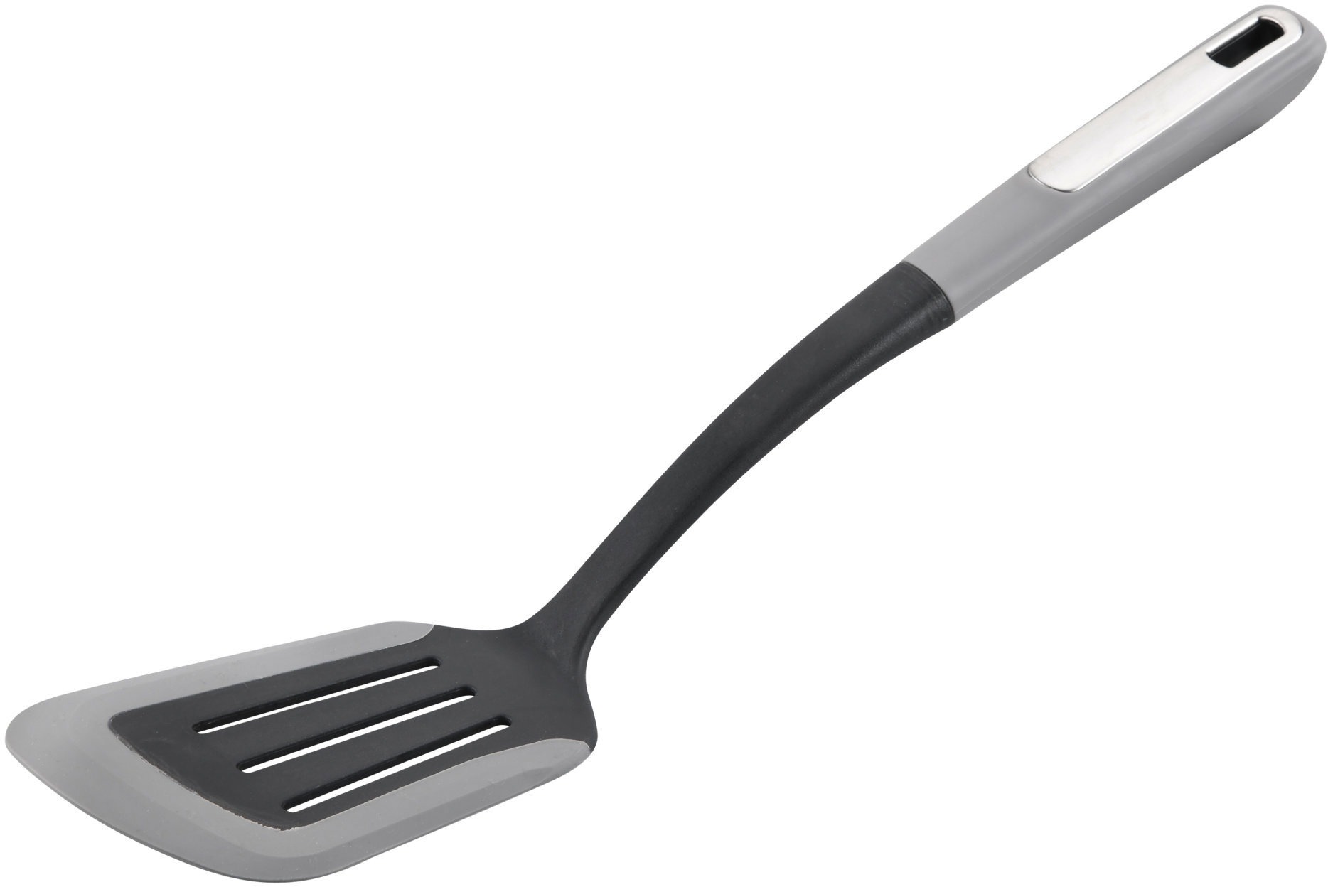 KESPER Obracečka s otvory se silikonovým okrajem 36 cm, šedá