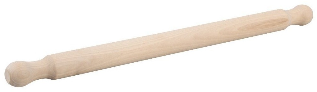 Kesper Váleček na těsto a pizzu 60 cm, průměr 4 cm, bukové dřevo