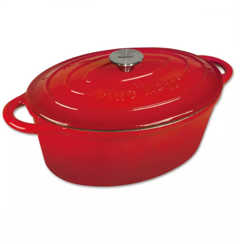Smaltovaný litinový pekáč 30 cm Kinghoff Kh-1530