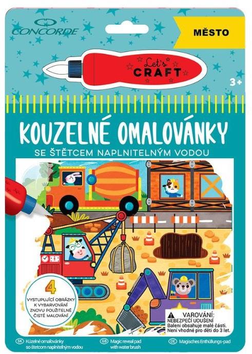 CONCORDE Kouzelné omalovánky - město