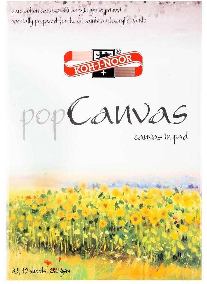 KOH-I-NOOR 9920 CANVAS A3, 280 g/m2, 10 listů