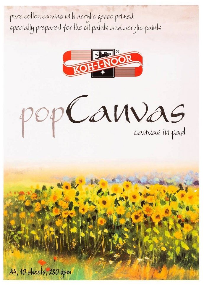 KOH-I-NOOR 9920 CANVAS A4, 280 g/m2, 10 listů