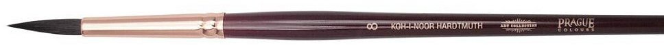 KOH-I-NOOR SQUIRREL kulatý, velikost 8
