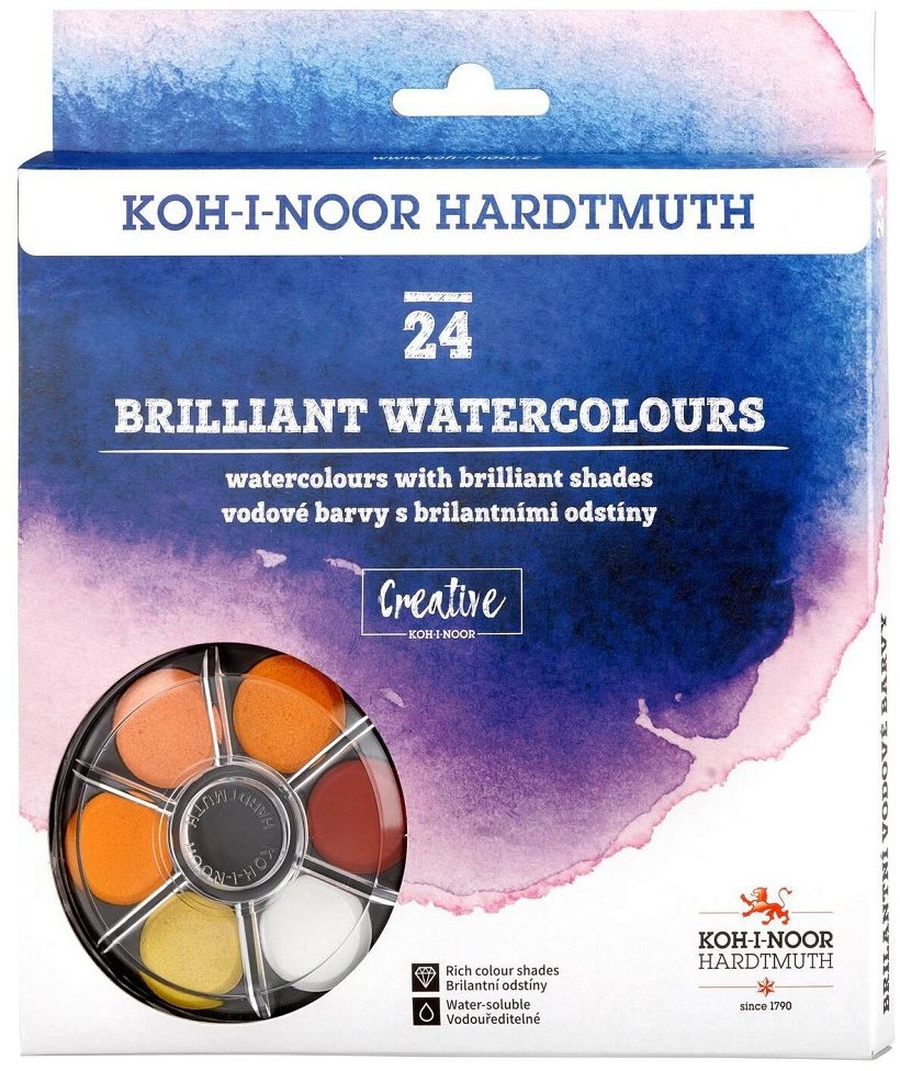 KOH-I-NOOR 174507/2 brilantní 22.5 mm 24 barev