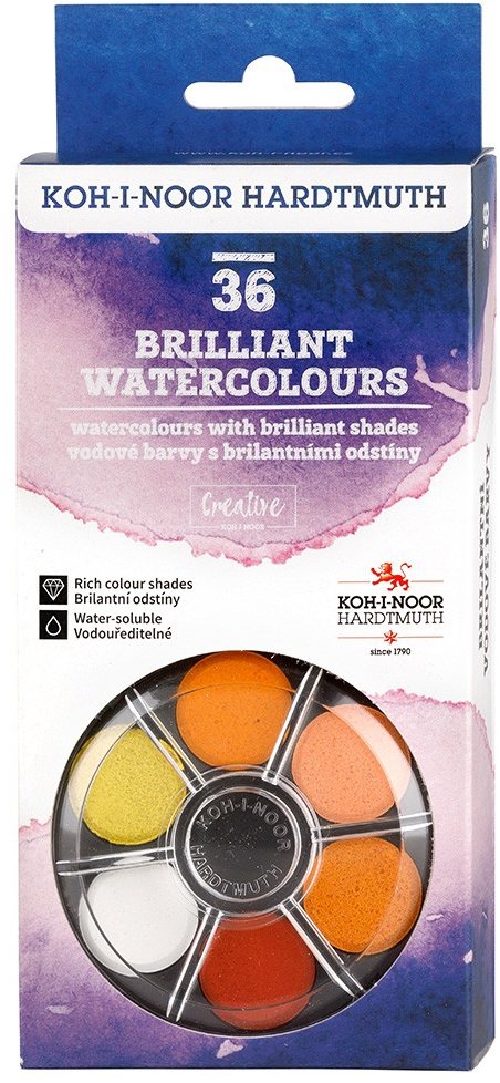 KOH-I-NOOR 174507/3 brilantní 22.5 mm 36 barev