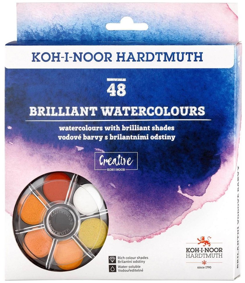 KOH-I-NOOR 174507/4 brilantní 22.5 mm 48 barev