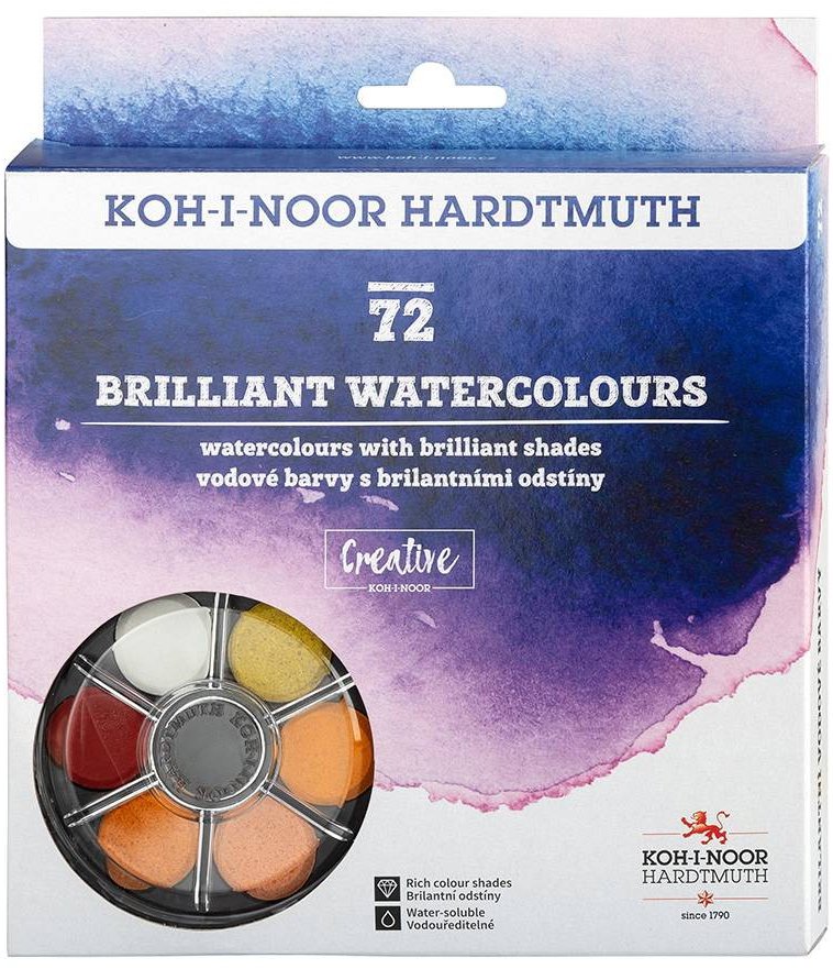 KOH-I-NOOR 174507/18 brilantní 22.5 mm 72 barev