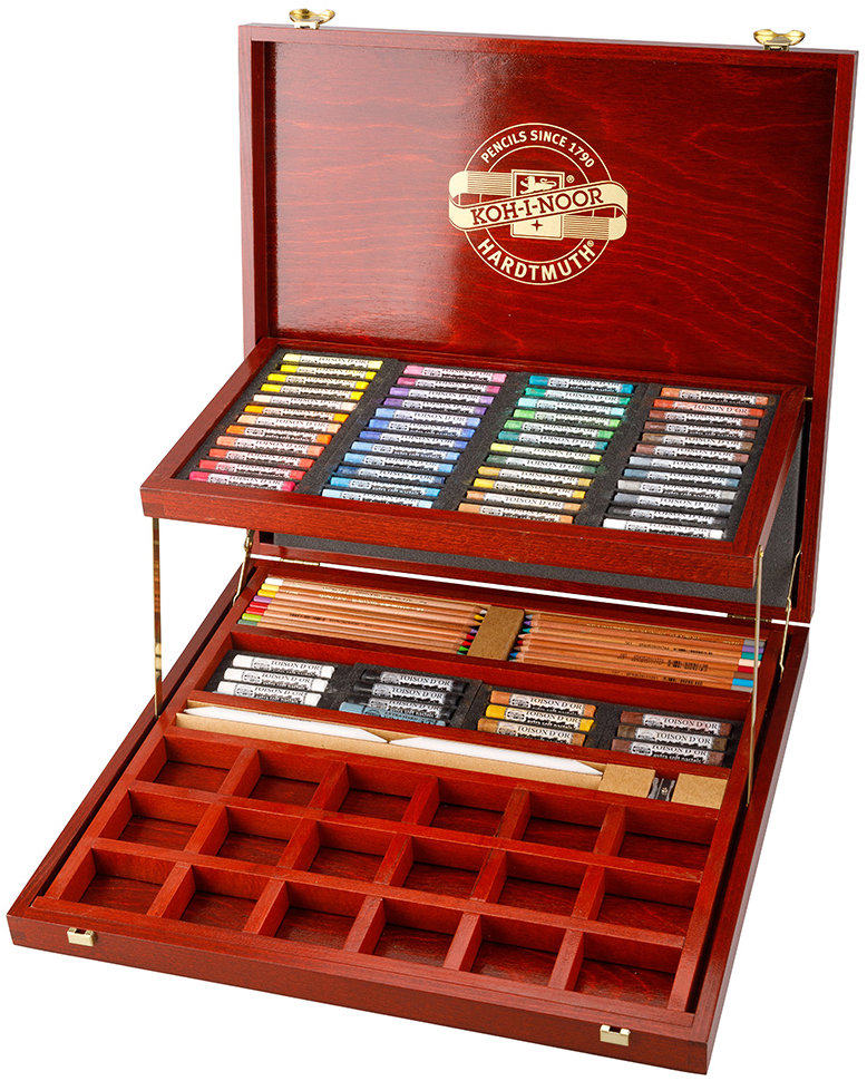 KOH-I-NOOR 8896 extra velká kreslířská kazeta, 117 ks